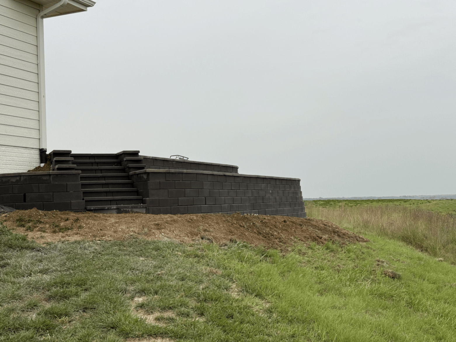 Retaining Wall Build