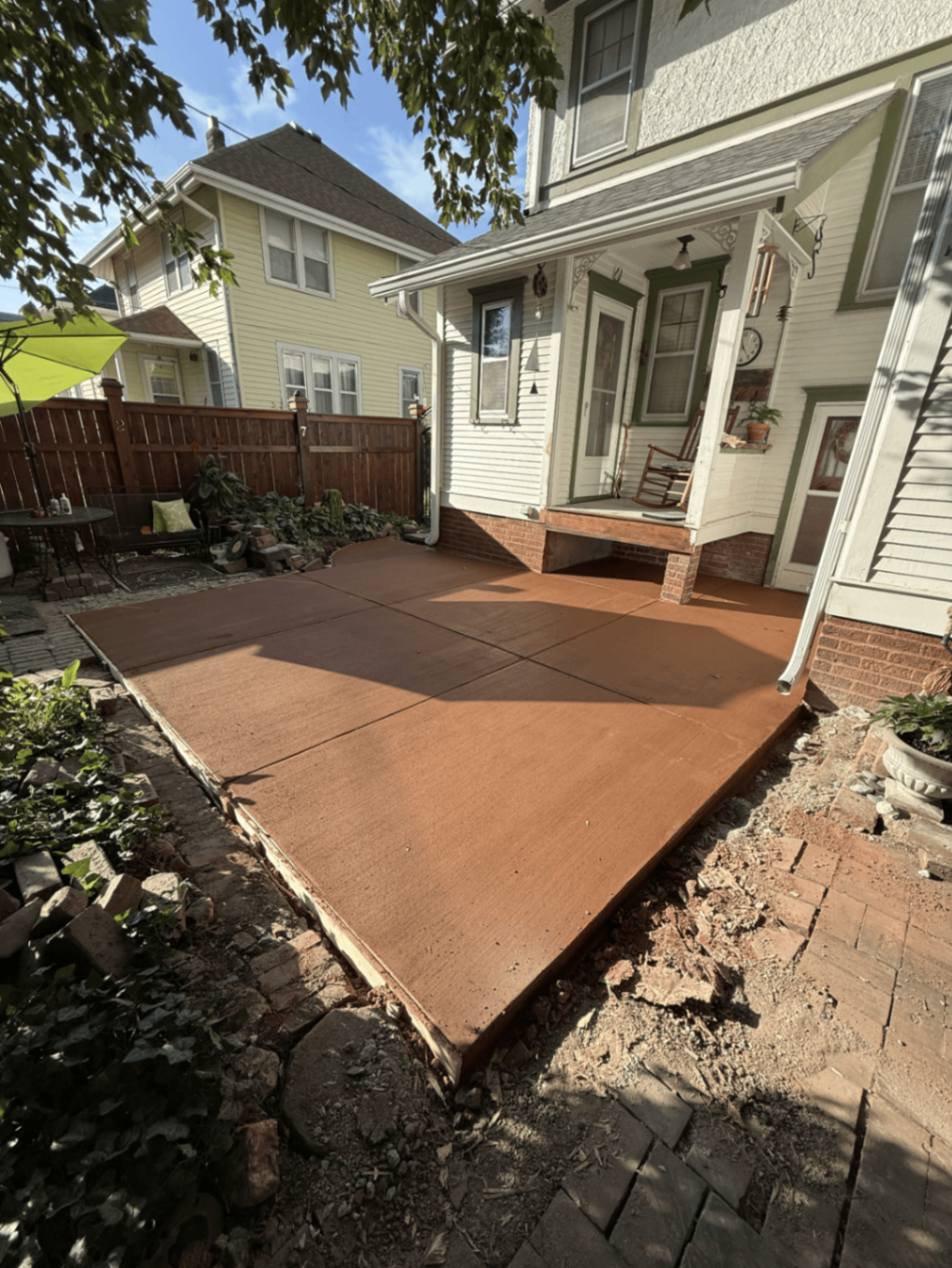 Backyard Patio Extension